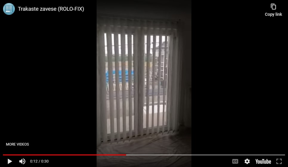 Plise harmonika zavese (ROLO-FIX)